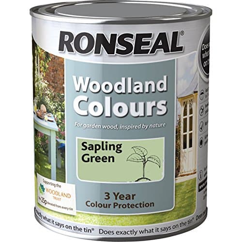 Image of Ronseal WTSP750 Woodland Colours Sapling Green 750ml