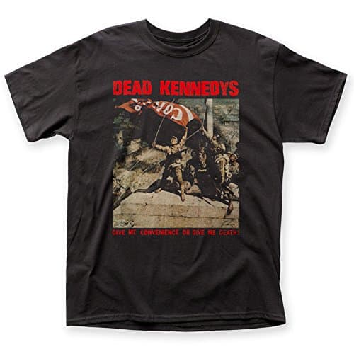 Image of Dead Kennedys Give Me Convenience Adult T-Shirt, Size: Small