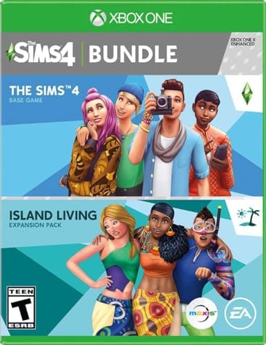 Image of The Sims 4 Plus Island Living Bundle - Xbox One