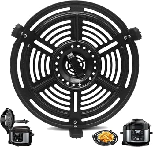 Image of GWYXC Air fryer Accessories for Ninja Foodi MINI 4.7L 6 in 1 OP100UK MAX 7.5L 14 in 1 OL650UKCP OP500UK OP450UK OP350UK OP300UK Multi Cooker, Air Fryer Grill Pan Crisper Plate Replacement Parts Tray