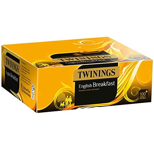 Image of Twinings English Breakfast String and Tag Pack of 100