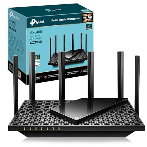 Image of TP-Link Archer AX72 Pro AX5400Mbps Wi-Fi 6 Router, Ultra-Fast Wired Speed With 2.5G WAN/LAN Port, Dual-Band WiFi Router With 6x Antennas, Beamforming, 160 MHz, USB 3.0 Port, VPN, HomeShield