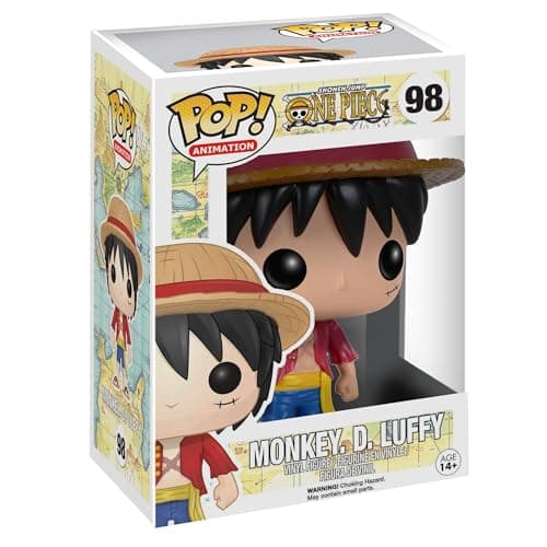 Image of Funko POP! Animation: One Piece - Monkey D. Luffy - Collectable Vinyl Figure - Gift Idea - Official Merchandise - Toys for Kids & Adults - Anime Fans - Model Figure for Collectors and Display
