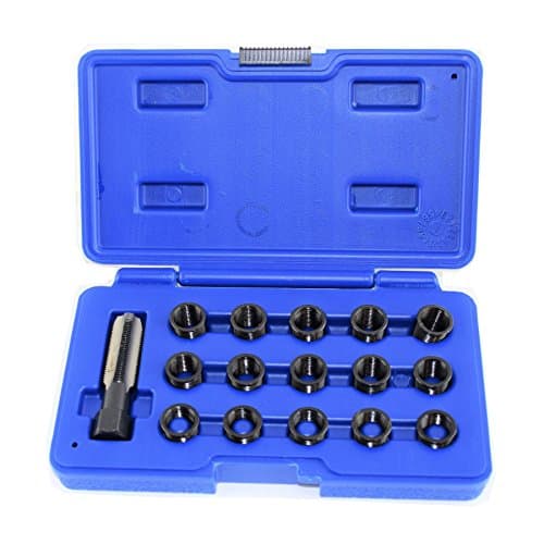 Image of AB Tools Spark Plug Tap Thread Repair Rethreading Set Kit M14 x 1.25 16pc