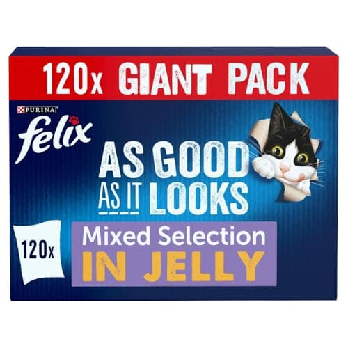 Image of FELIX As Good As it Looks Mixed Selection in Jelly Wet Cat Food 120x100g