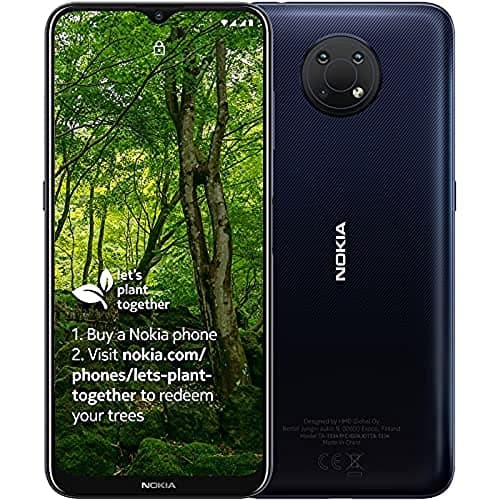 Image of Nokia G10 smartphone Scandinavian design, Dual SIM, RAM 3GB, ROM 32GB, up to 3 days battery life, improved 6.5" display, triple camera with AI modes, Android 11 - Night