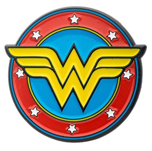 Image of DC Comics Wonder Woman Logo Enamel Pin