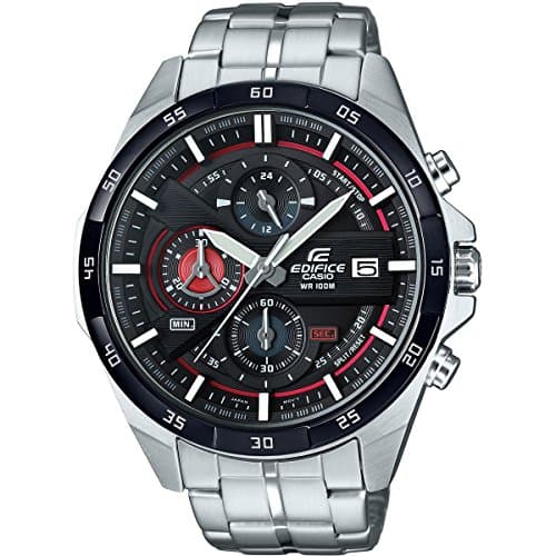 Image of Casio Edifice Men's Watch EFR-556DB-1AVUEF, Black Red
