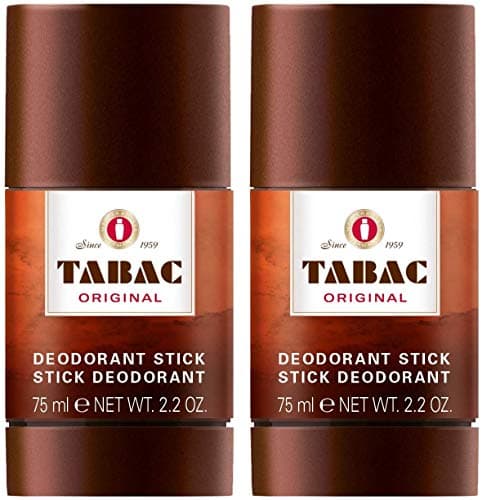 Image of Tabac Original Mens Gents Deodorant Stick 75ml 2 Pack