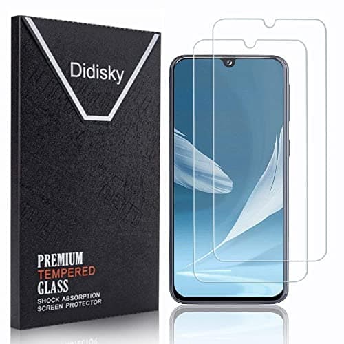 Image of Didisky [2 Pack Tempered Glass Screen Protector for Samsung Galaxy A40, Anti Scratch, 9H Hardness, No Bubbles, High Definition, Easy To Apply