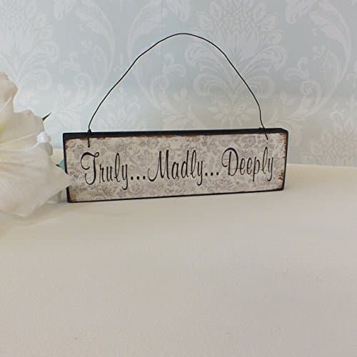 Image of Truly Madly Deeply Sign By Heaven Sends