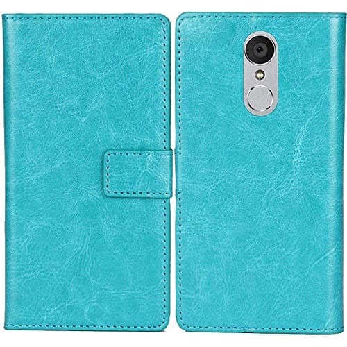 Image of Lankashi PU Flip Leather Case For Archos Access 50s 5" Wallet Folder Folio Cover Skin Protection Protector Shell Book-Style (Blue)