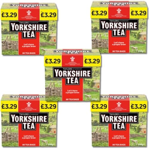 Image of Tea Bags Of Yorkshire bulk tea packs (5x80 (total 400 bags))