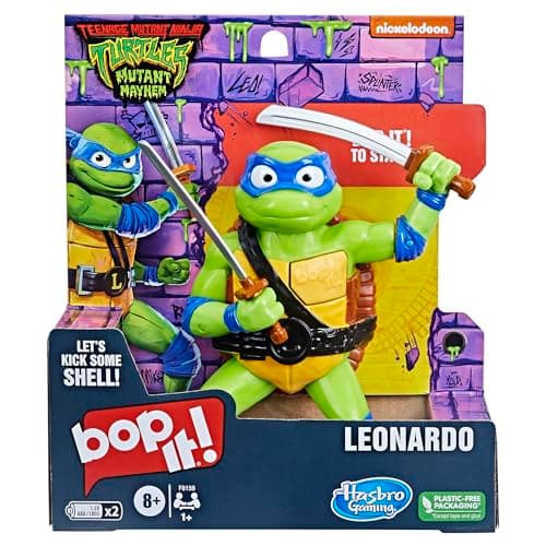 Image of Hasbro Teenage Mutant Ninja Turtles Leonardo Interactive Gaming Figure