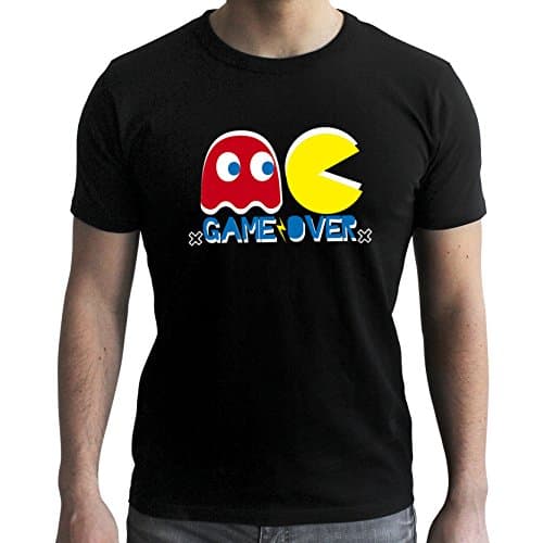 Image of ABYstyle - PAC-MAN - Tshirt - "Game Over" - men - black (XS)