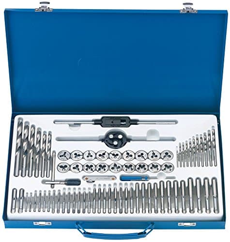 Image of Draper 75 PCE Metric Tap Wrench & Split Die Coarse/Fine Thread Set M2-M12 79205