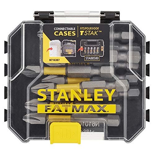 Image of Stanley STA88573-XJ Storage Box of 10 PH2 STANLEY® FATMAX® Loose Impact Bits 50mm