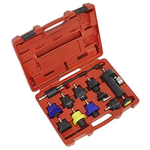 Image of Sealey VS0013 10Pc Cooling System Pressure Test Kit