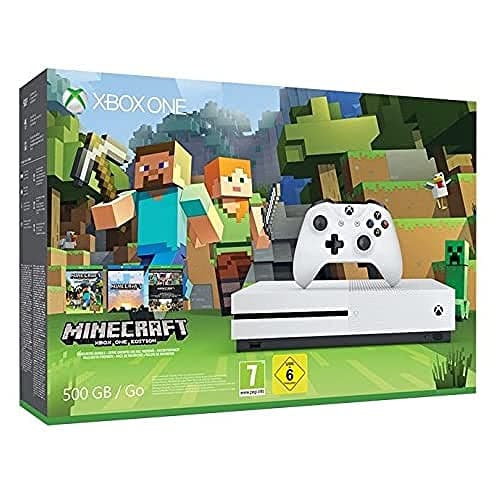 Image of Xbox One S Minecraft Console Bundle 500GB