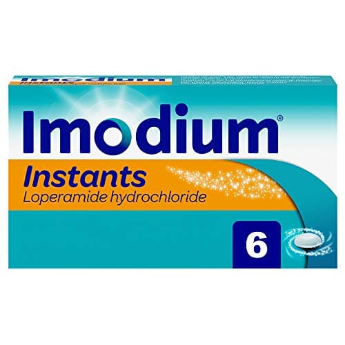 Image of Imodium Instants (1 x 6 Tablets) Loperamide Dissolving Tablets for On-The-Go Diarrhoea Relief, Treats Short-Term and IBS Diarrhoea, Helps Restore Your Natural Rhythm, for Adults and Children Aged 12+