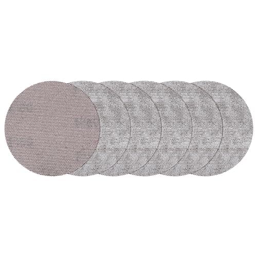 Image of sourcing map 125mm (5 Inch) Mesh Sanding Disc, 50pcs 80 Grit Dust Free Drywall Sandpaper Hook and Loop Sander Pads for Drywall Putty Floor