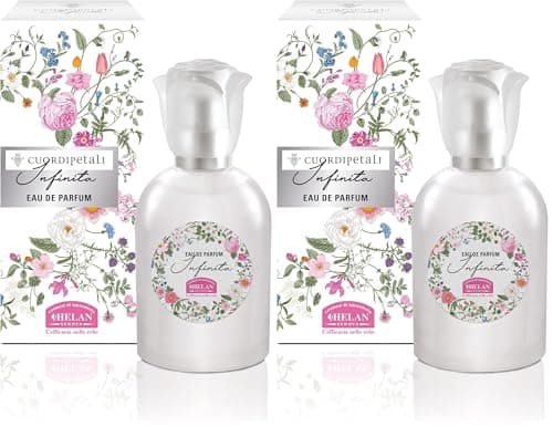 Image of Helan Infinita - Perfume for Women with Fresh Citrus Notes, Gourmand Womens Perfume with Hints of Rose & Chamomile - Eau de Parfum for Women, Fruity Fragrance, Gifts for Women - Made in Italy, 50 ml