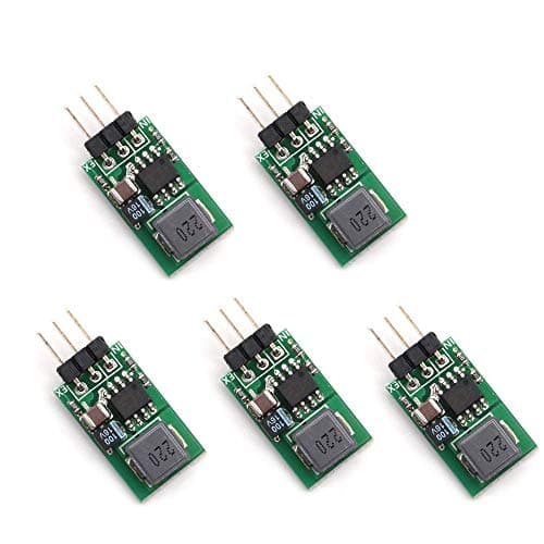 Image of DollaTek 5Pcs 5V 1A mini three-terminal regulator block instead of LM7805 5.5~32V input
