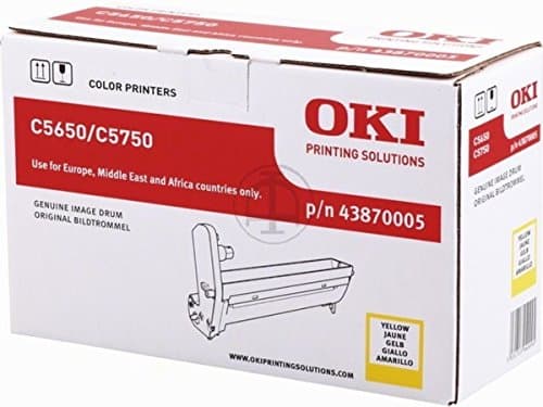 Image of OKI – Oki C 5650 Series (43870005) – Original Image Drum Yellow – 20.000 Pages