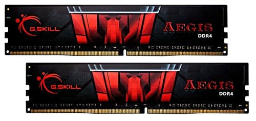 Image of G.Skill 16GB (2 x 8GB) Aegis DDR4 PC4-24000 3000MHz for Intel Z170 Platform Desktop Memory Model F4-3000C16D-16GISB