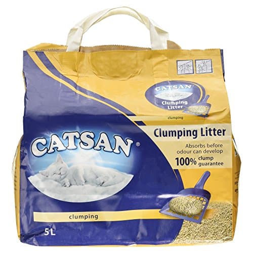 Image of Catsan Ultra Plus Clumping Cat Litter, 100% natural, absorbent, 5L