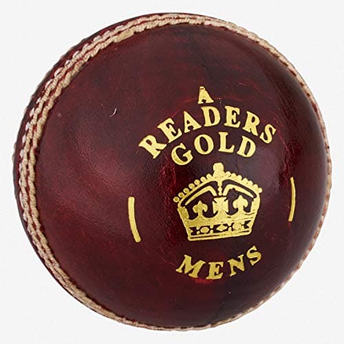 Image of Readers Gold 'A' Cricket Ball 5.5oz, Red, Mens