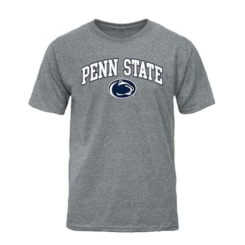 Image of Barnesmith Spirit Logo Unisex Short-Sleeve T-Shirt, Charcoal Grey, Penn State Nittany Lions - Charcoal Grey, XXL