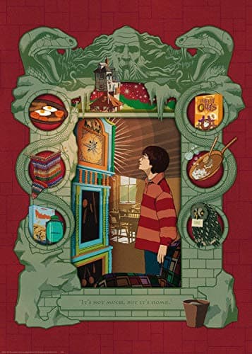 Image of Ravensburger Harry Potter At Home with The Weasley Family 1000 Piece Jigsaw Puzzle for Kids and Adults Age 12 Up
