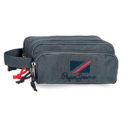 Image of Pepe Jeans Kay Blue Case 22x10x9 cms Polyester