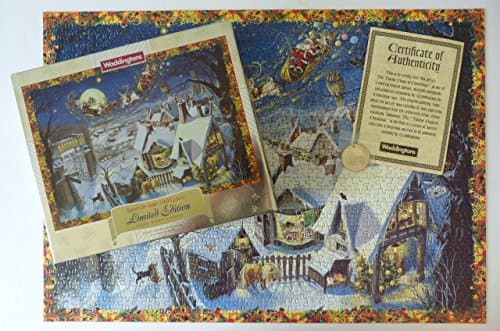 Image of Waddingtons Limited Edition Super Deluxe 1000 piece Jigsaw Puzzle - The Twelve Days of Christmas