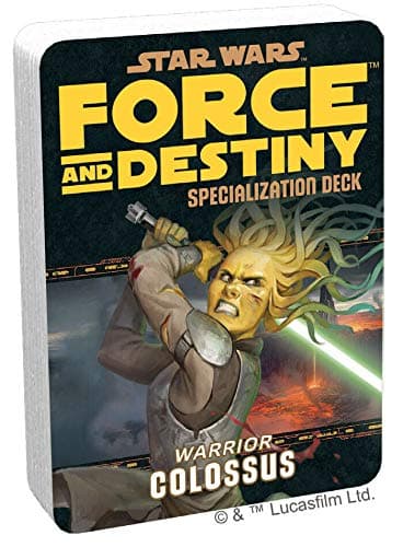 Image of Fantasy Flight Games | Star Wars Force and Destiny: Colossus Specialization Deck | RPG | Ages 14+