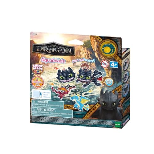 Image of Aquabeads How to Train Your Dragon Craft Kit - Arts & Crafts Bead Activity Toy 35124