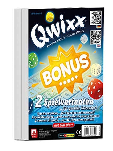 Image of NSV - 4105 - QWIXX - Bonus - additional blocs (set of 2) - dice game