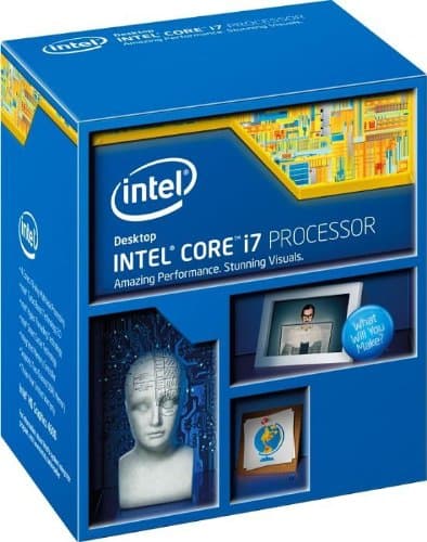 Image of Intel Core i7-4770 Processor (8M Cache, up to 3.90 GHz) 3.4GHz 8MB Smart Cache Box – Processor (up to 3.90 GHz), 4th Gen Intel Core i7, 3.4 GHz, LGA 1150 (Socket H3), PC, 22 nm, i7-4770)