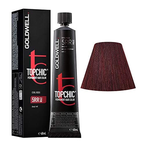 Image of Goldwell Topchic TB Permanent Hair Colour, 5RR Deep Red, 60 ml