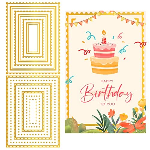 Image of INFUNLY 13pcs Rectangle Hot Foil Plate Glimmer Hot Foil Plates Bundle Pink Metal DIY Foil Paper Plate for DIY Embossing Scrapbooking Decor Greeting Cards Making