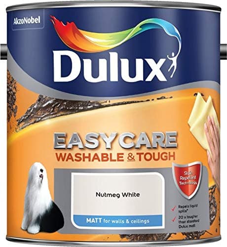 Image of Dulux Easycare Matt 2.5L Nutmeg White