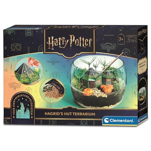 Image of Clementoni- Harry Potter Terrarium Kit: Build Your Magical Greenhouse, Educational Sceintific Toys (7+ Years) - Packaging May Vary