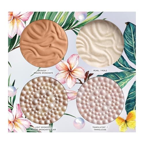 Image of Physicians Formula All Star Quad Palette, Makeup Palette with Bronzer, Highlighter and Face Powder, Infused with Moisturising Amazonian Butters, Easy-to-Blend Soft Texture, Travel-friendly
