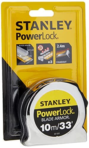 Image of STANLEY Powerlock Tape with Blade Armor, 10m/30ft