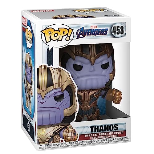Image of Funko Pop! Marvel: Marvel Avengers Endgame - Thanos - Collectable Vinyl Figure - Gift Idea - Official Merchandise - Toys for Kids & Adults - Movies Fans - Model Figure for Collectors and Display