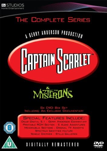Image of Captain Scarlet - Complete Series Box Set [DVD] [1967]