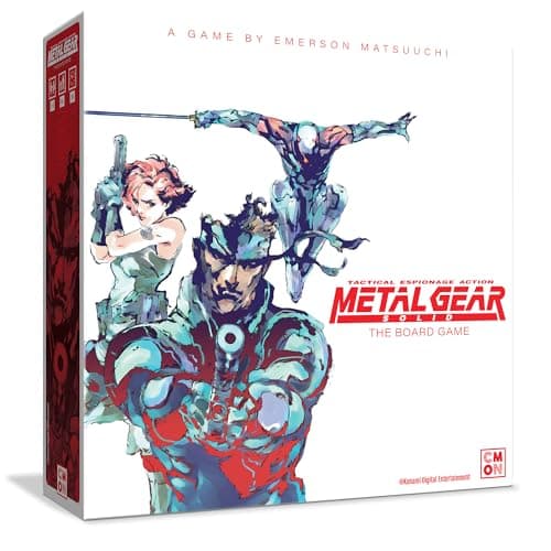 Image of CMON | Metal Gear Solid | Board Game | Ages 14+ | 1-4 Players | 60-90 Minutes Playing Time
