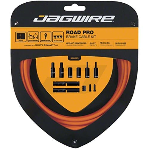 Image of Jagwire Road Pro Complete Brake Cable Kit - Orange