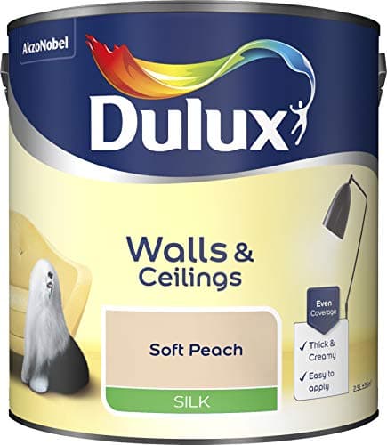 Image of Dulux Paints 2.5 Litre Ready Mixed Silk Soft Peach